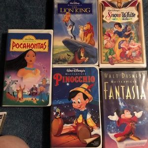 Disney masterpiece classic Disney vhs